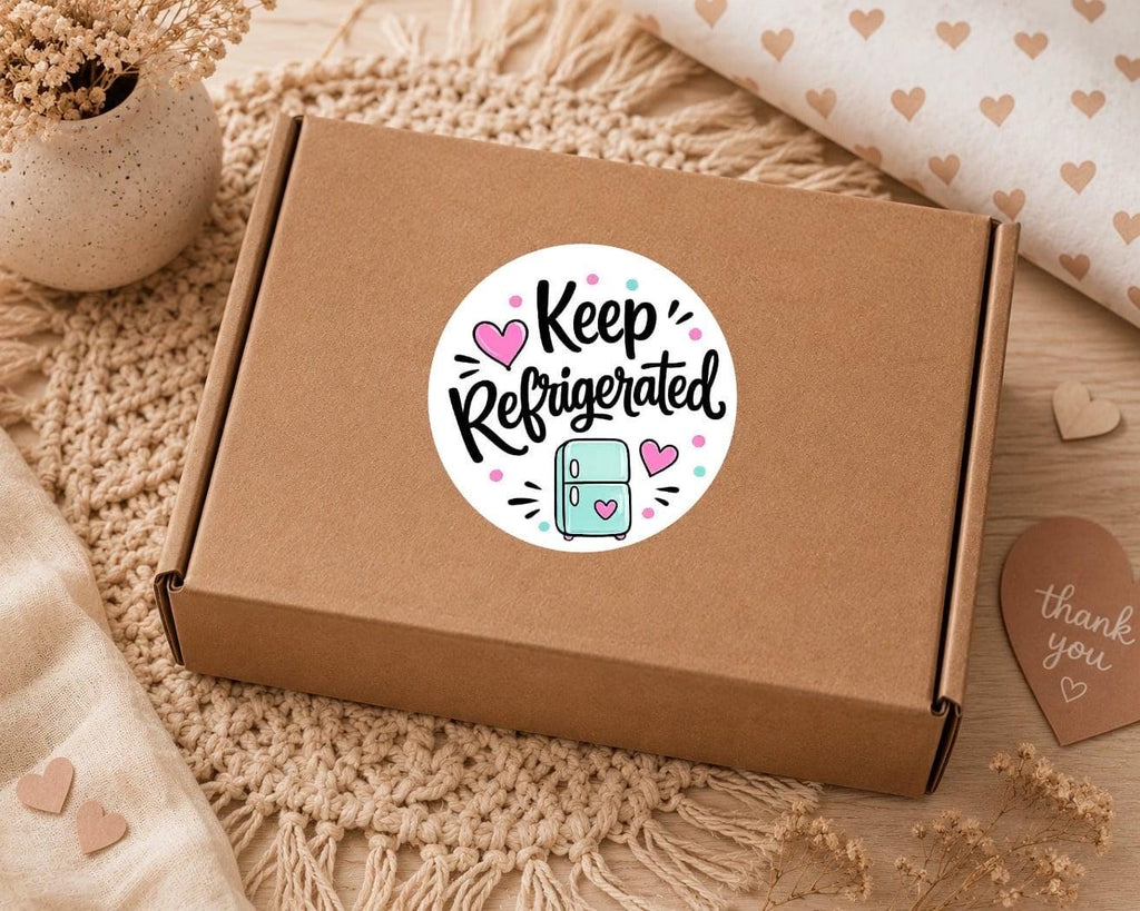 Keep Refrigerated Sticker