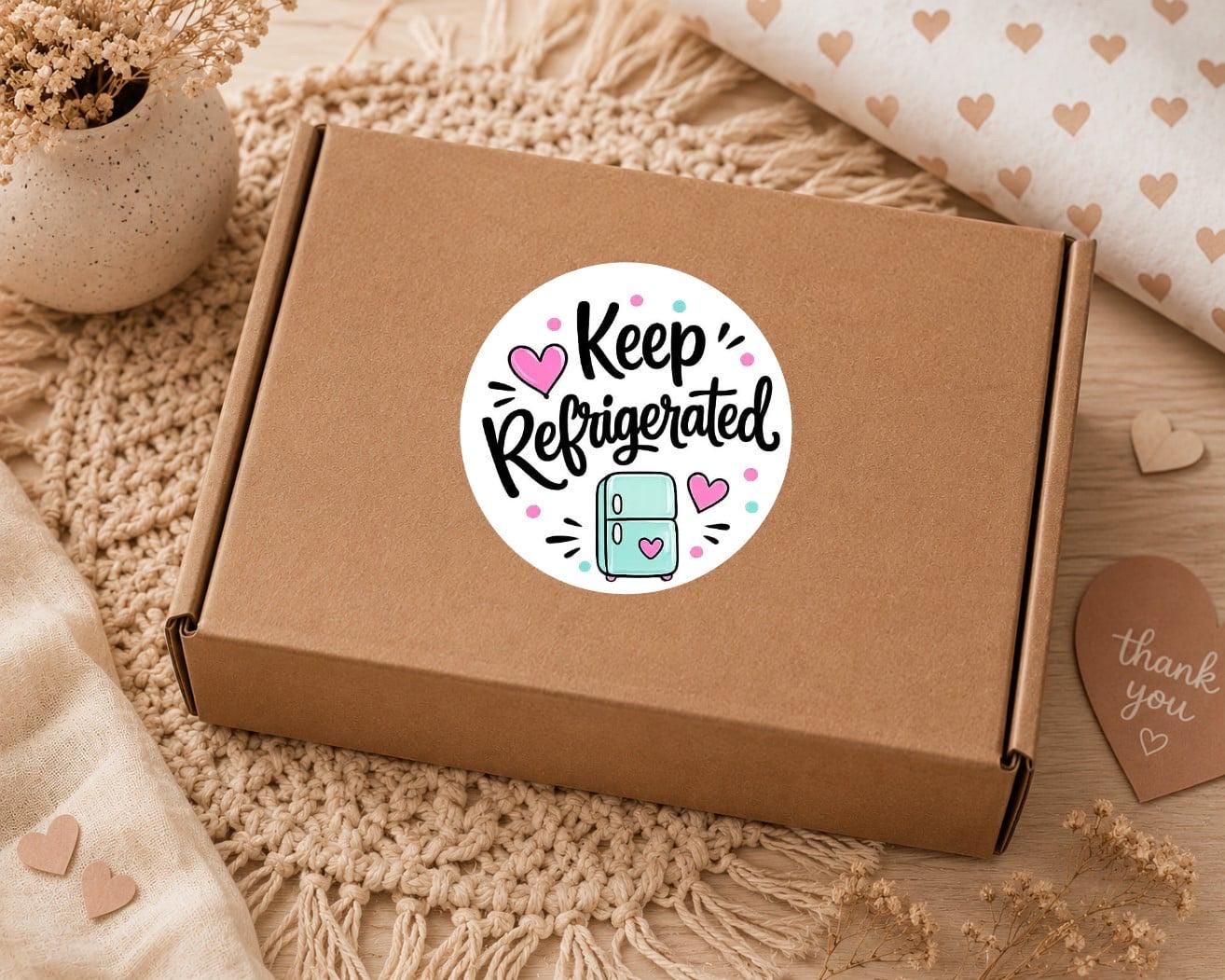 Keep Refrigerated Sticker