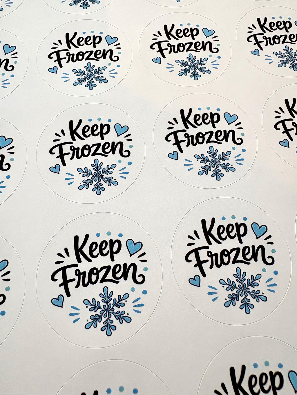 Keep Frozen Sticker