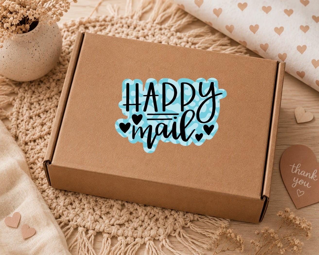 Happy Mail - Leopard Blue