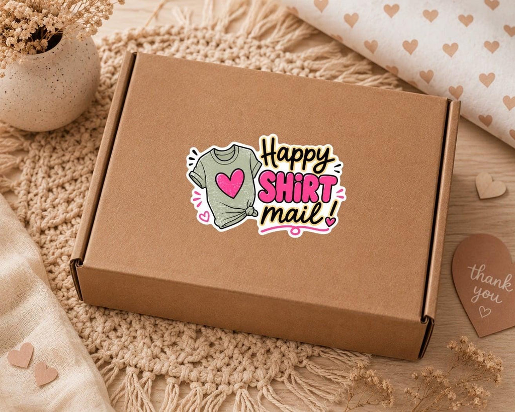 Happy Shirt Mail - Sage