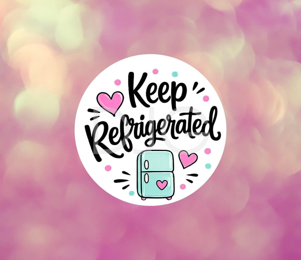 Keep Refrigerated Sticker