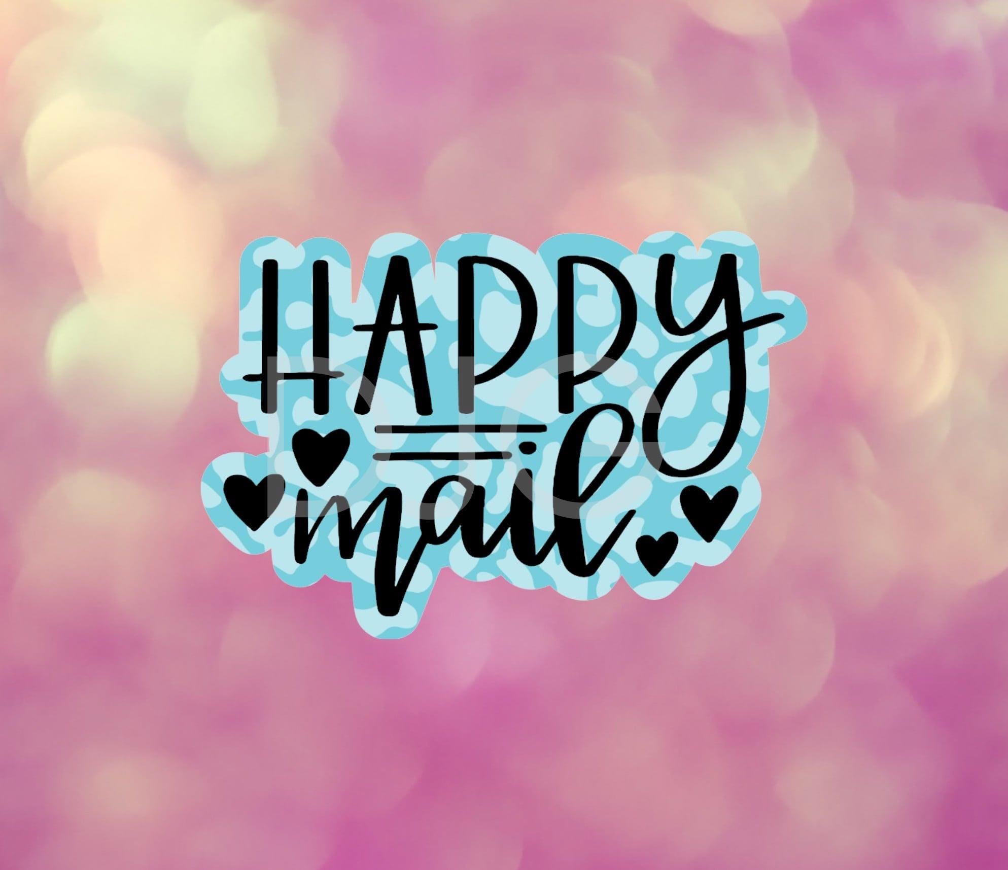 Happy Mail - Leopard Blue