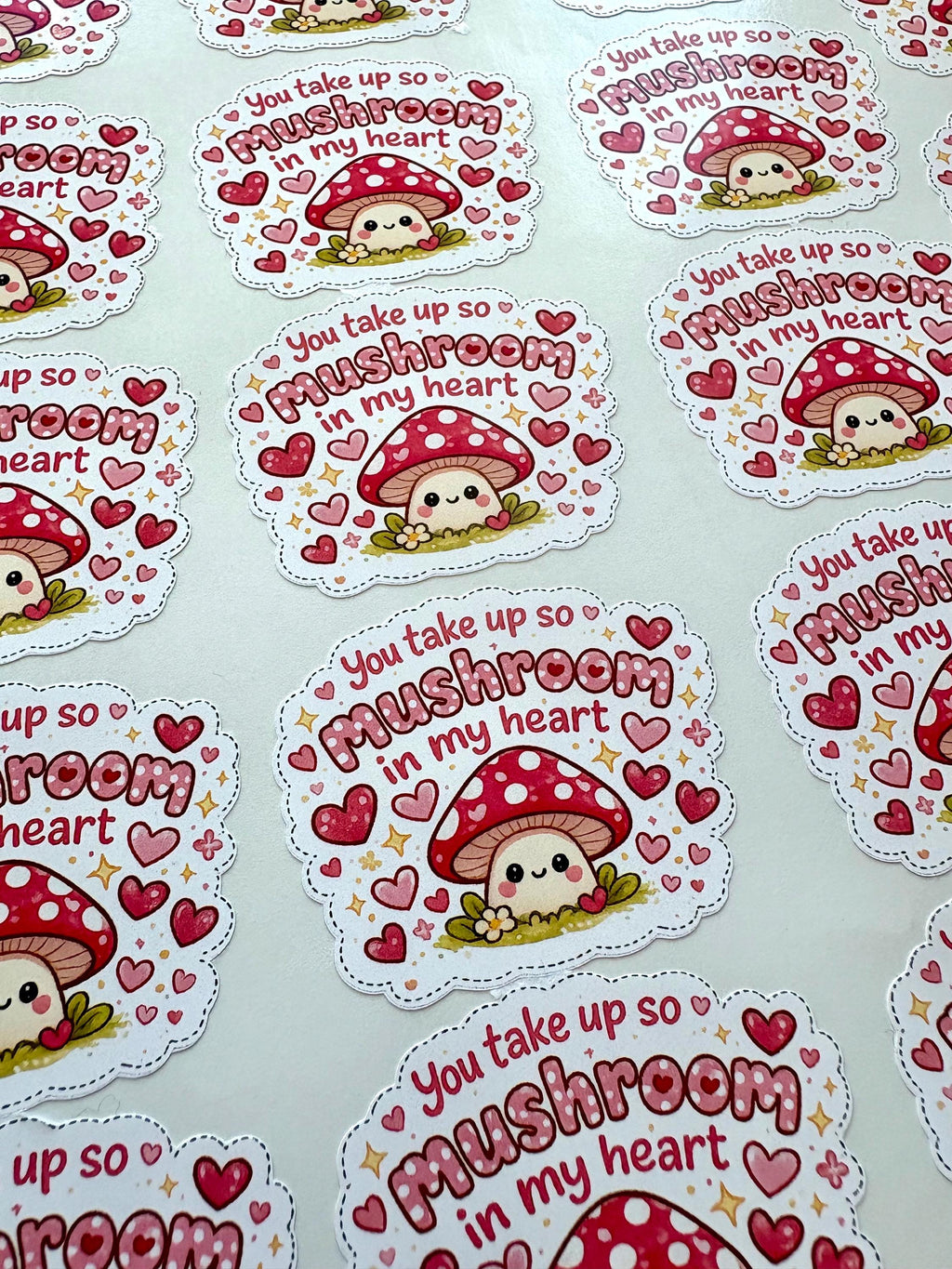 You Take Up So Mushroom in My Heart